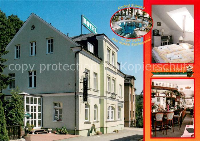Schlema Bad Sachsenhof Hotel Restaurant Zimmer Bar