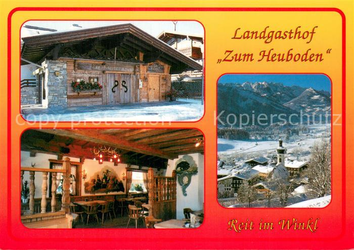 Reit Winkl Landgasthof Zum Heuboden Gaststube Panorama