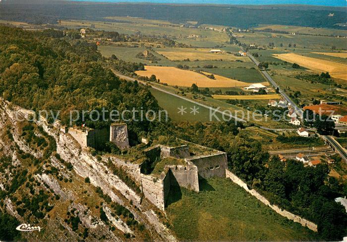 Givet Ardennes Vue aerienne Fort Charlemont