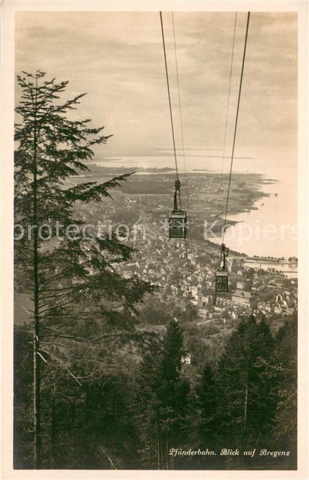 Seilbahn Pfaenderbahn Bregenz