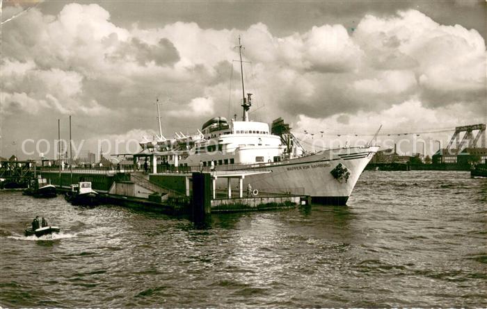 Dampfer Binnenschifffahrt Hamburg M.S.Wappen von Hamburg