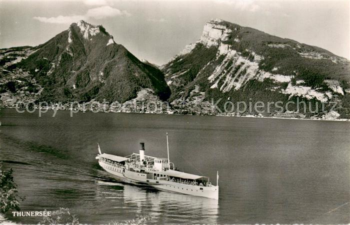 Dampfer Binnenschifffahrt Rhunersee