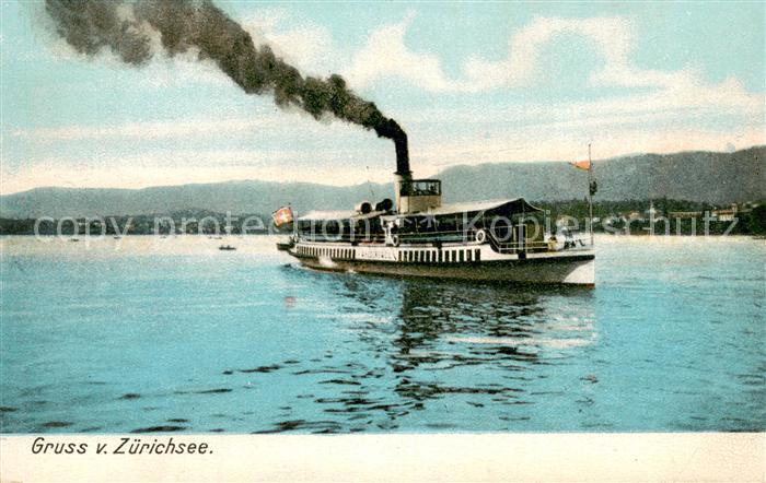 Dampfer Binnenschifffahrt Zürichsee