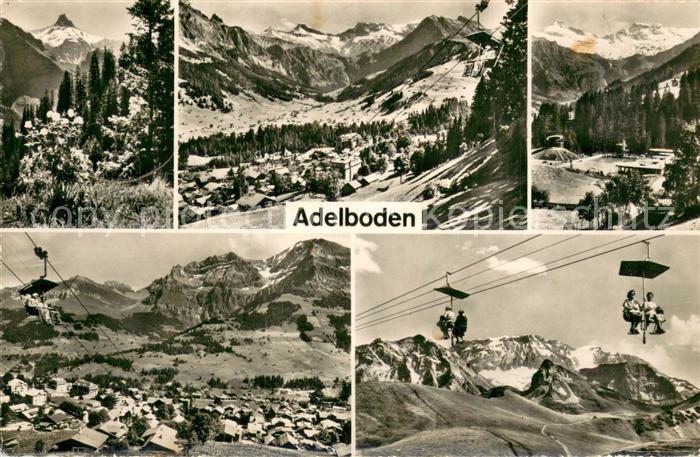 Sessellift Chairlift Telesiege Adelboden