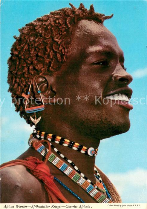 Typen Afrika Afrikanischer Krieger
