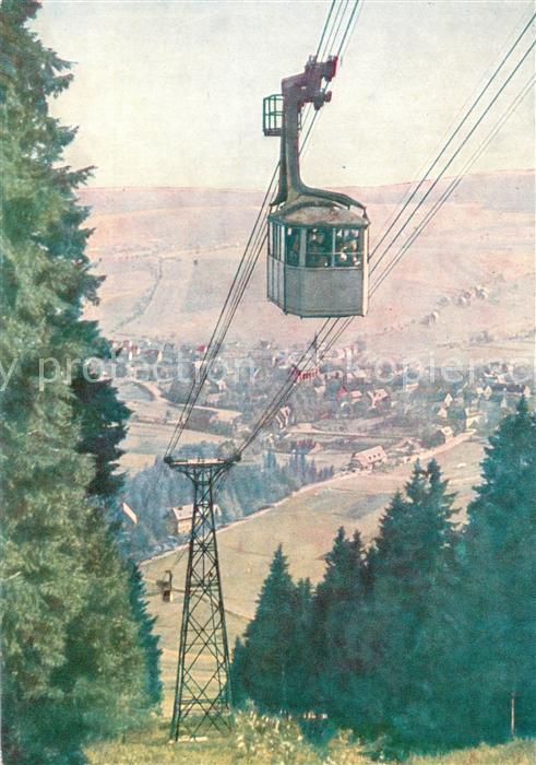 Seilbahn Cable-Car Telepherique Oberwiesenthal  Fichtelberg