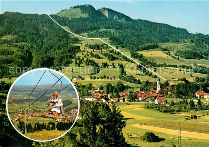 Sessellift Chairlift Telesiege Nesselwang im Algaeu