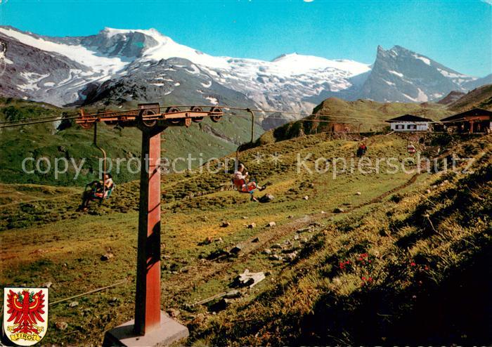 Sessellift Chairlift Telesiege Hintertuxer Gletscherbahn Zillertal