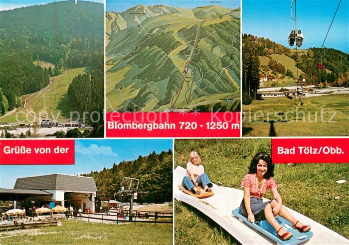 Sessellift Chairlift Telesiege Freizeitanlage Blombergbahn Bad Toelz Obb