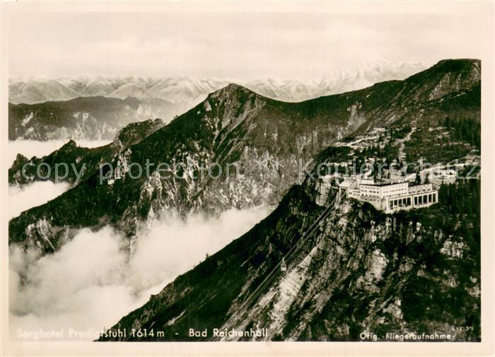 Seilbahn Cable-Car Telepherique Berghotel Predigtstuhl Bad Reichenhall