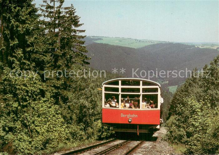 Bergbahn Lichtenhain a.d.Bergbahn Kr.Neuhaus am