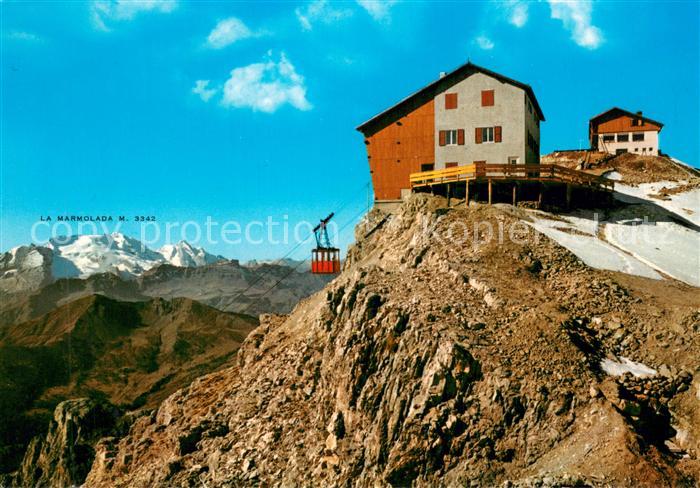 Seilbahn Cable-Car Telepherique Dolomit