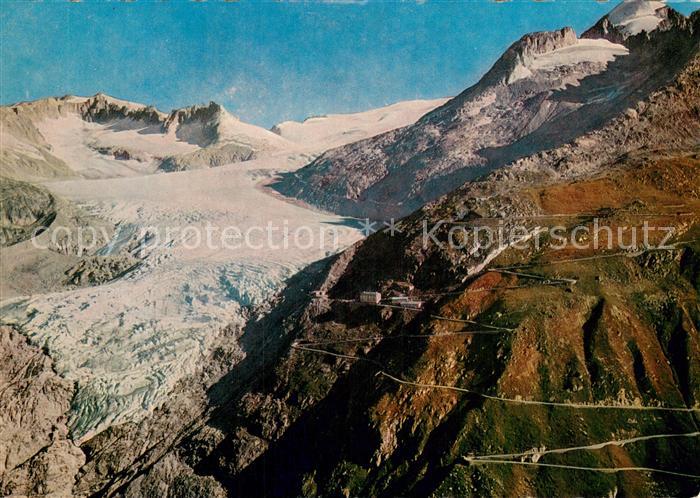 Gletscher Rhonegletscher Furkastrasse Galenstock