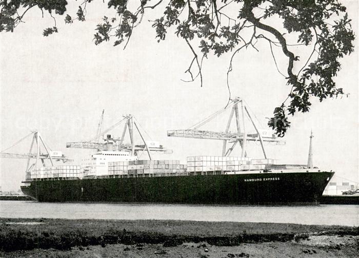 Schiffe Oceanliner Hamburger Express