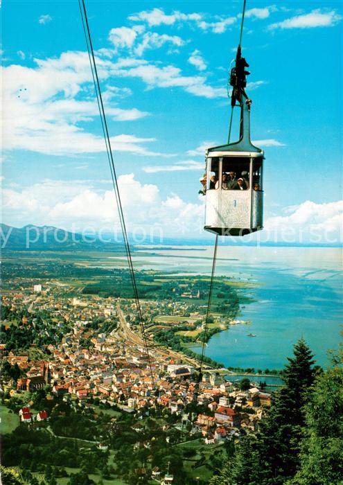 Seilbahn Cable-Car Telepherique Bregenz am Bodensee Pfaenderbahn