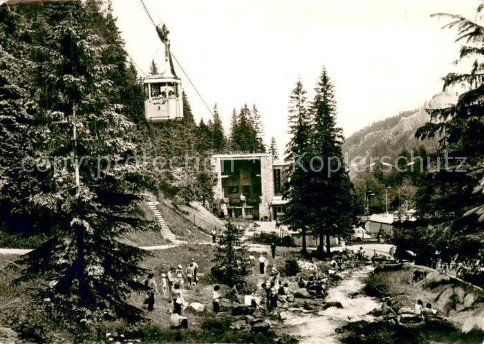 Seilbahn Cable-Car Telepherique Kuznice Talstation Schwebebahn auf den Kosprowy