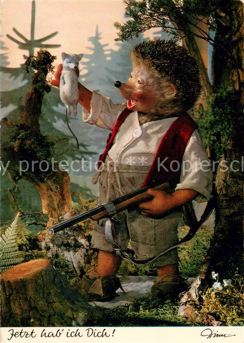 Mecki Nr. Jetzt Hab ich Dich Igel mit Maus
