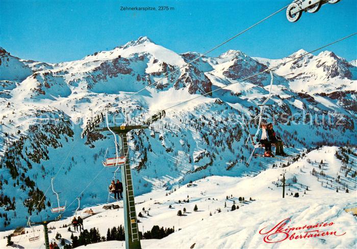 Sessellift Chairlift Telesiege Obertauern Grünwaldkopf Zehnerkar Spitz