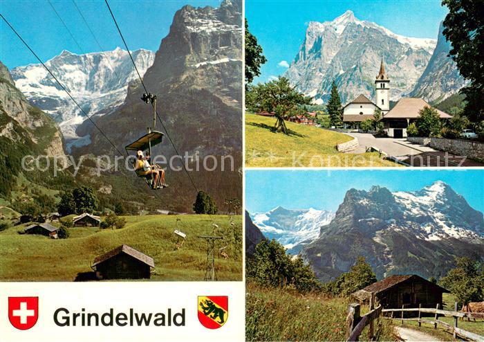 Sessellift Chairlift Telesiege Grindelwald