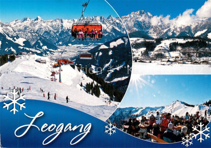 Sessellift Chairlift Telesiege Leogang Salzburger Land