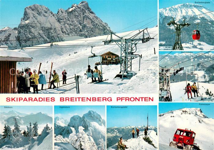 Sessellift Chairlift Telesiege Breitenberg Pfronten im Allgaeu