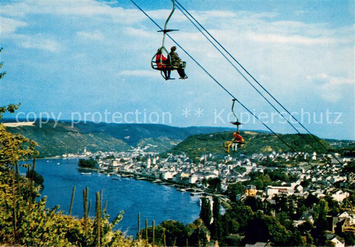 Sessellift Chairlift Telesiege Boppard am Rheinb