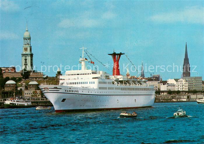 Dampfer Oceanliner Hamburg TS Hamburg
