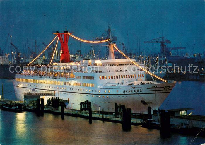 Dampfer Oceanliner Hamburg TS HAMBURG 24962 BRT