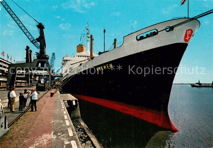 Dampfer Oceanliner TS BREMEN 32360 BRT Braunschweig