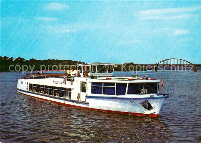 Dampfer Binnenschifffahrt Weisse Flotte MS BERLIN