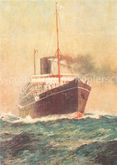 Dampfer Oceanliner T.S.S. Nankin