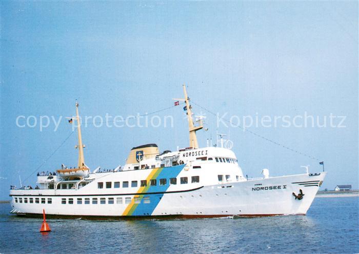 Dampfer Binnenschifffahrt MS NORDSEE I BRT 981