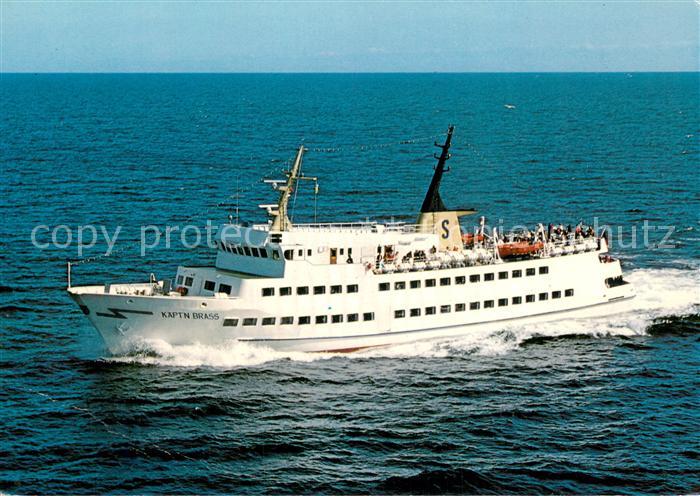 Dampfer Binnenschifffahrt MS KAPTN BRAss 850 BRT