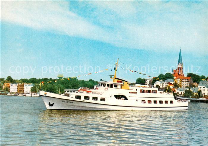 Dampfer Binnenschifffahrt MS KOLLUND Baujahr 1967