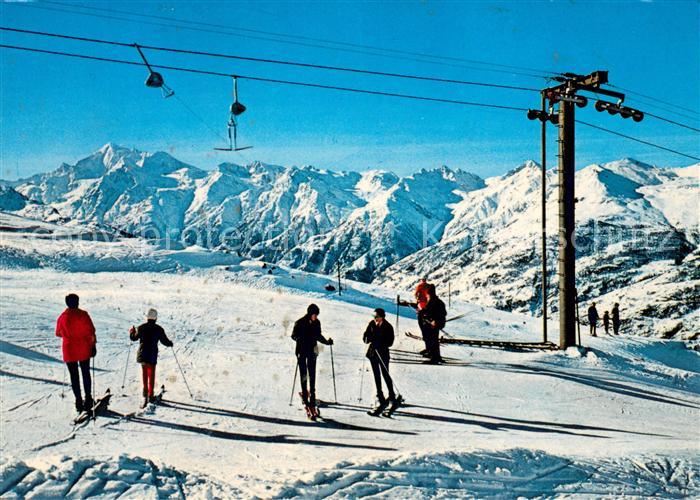 Skilift Schlepplift Remontees-Mecaniques Visperterminen VS Giw Rothorn Weisshorn
