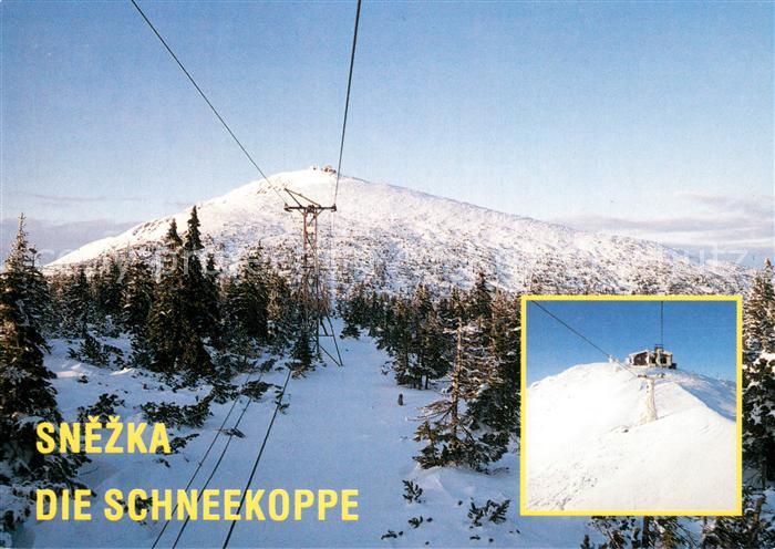Sessellift Chairlift Telesiege Schneekoppe Snezka
