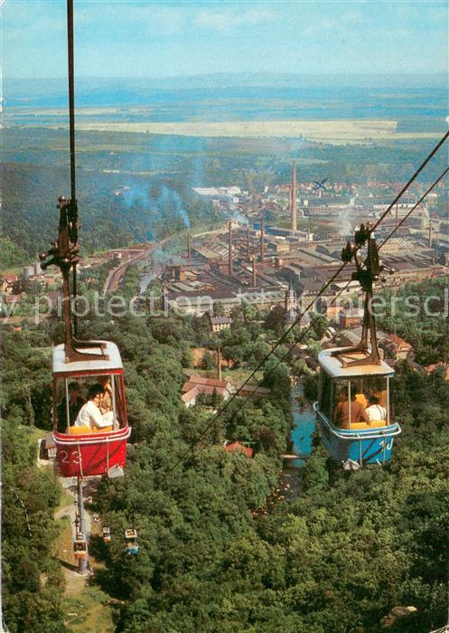 Seilbahn Cable-Car Telepherique Thale Hartz Kr. Quedlinburg