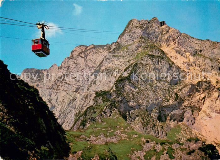 Seilbahn Cable-Car Telepherique Untersberg Seilbahn auf der Geiereck bei Salzbur
