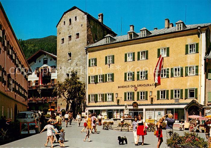 Zell See AT Stadtplatz mit Vogtturm