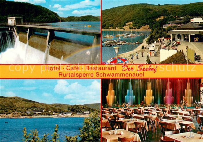 Heimbach Eifel Hotel Restaurant Der Seehof Speisesaal Rurtalsperre Schwammenauel