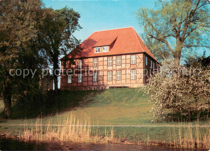 Ratzeburg Schleswig-Holstein Paul Weber Haus auf der Dominsel