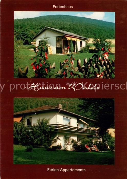 Edertal Haus am Wald Ferien Appartements