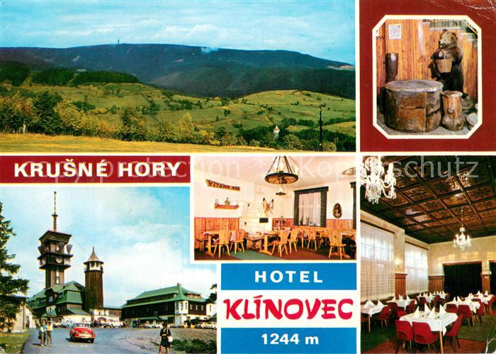 Krusne Hory CZ Hotel Klinovec nejvyssi vrchol Krusnych for se stejnamennym horsk