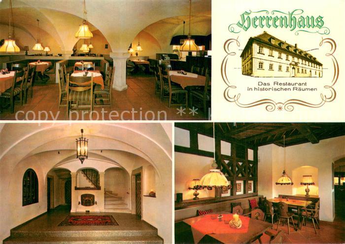 Bischofsgruen Restaurant Herrenhaus Gastraeume Flur