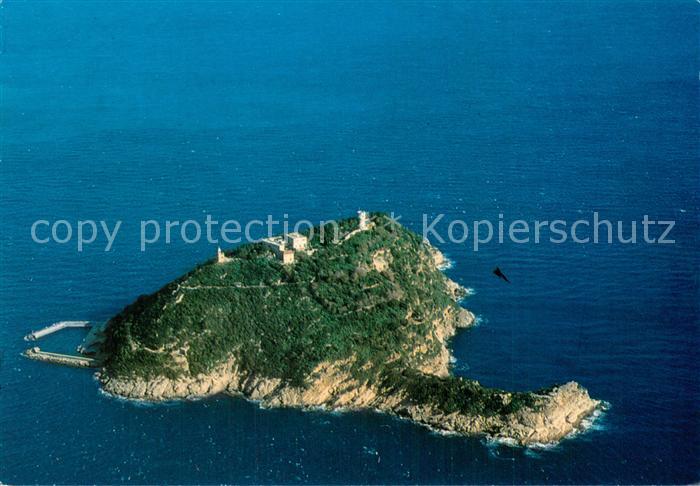ALAssIO Savona Liguria IT Isola Gallinara Fliegeraufnahme