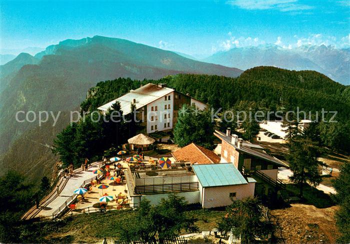 Dolomiti Monte Penegal Hotel Facchin Fliegeraufnahme