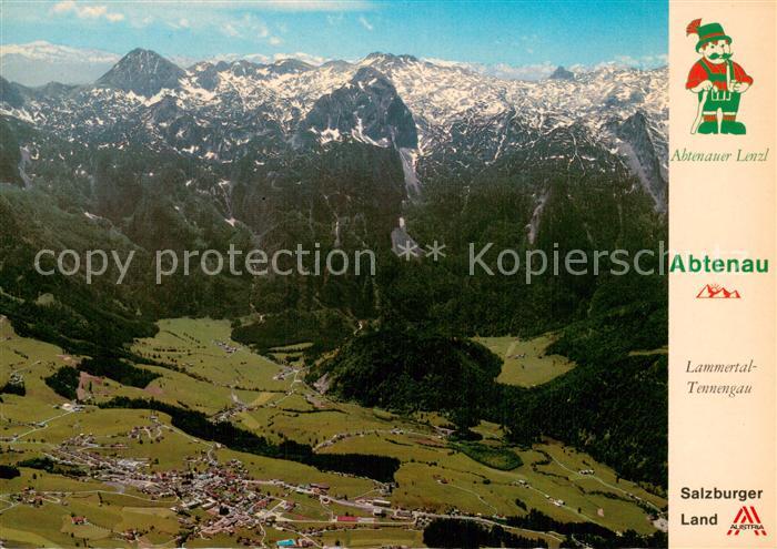 Abtenau Lammertal Tennengau Fliegeraufnahme