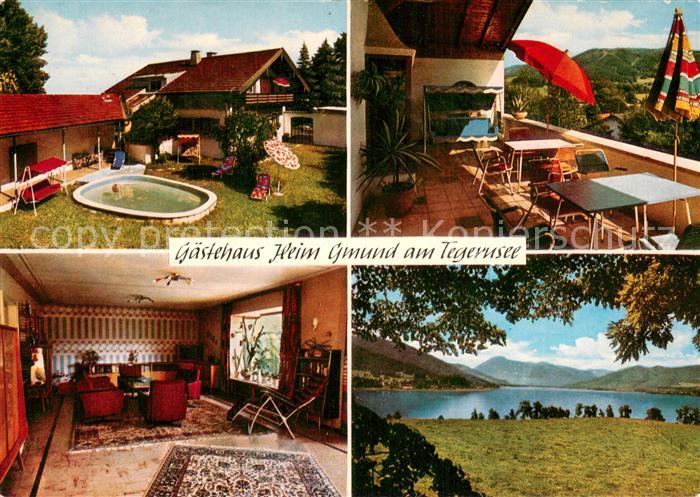 Gmund Tegernsee Gaestehaus Heim Pool Terrasse Gastraum Seepartie