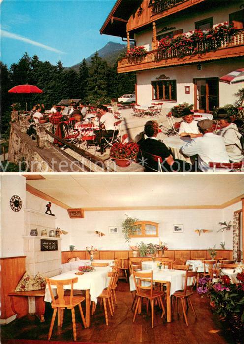 Toerwang Berggasthof Pension Duftbraeu Terrasse Gaststube