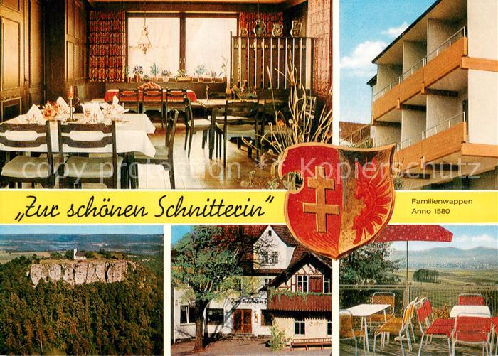 Romansthal Oberfranken Gasthof Zur schoenen Schnitterin Gaststube Appartements T